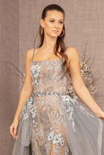 Load image into Gallery viewer, La Merchandise LAS3158 Spaghetti Straps Embellished Gown - - LA Merchandise