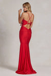 Load image into Gallery viewer, La Merchandise LAXK1123 Sexy Simple Open Back Stretchy Evening Gown - - LA Merchandise