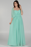 Load image into Gallery viewer, La Merchandise LAY7156 Simple Convertible Bridesmaids Chiffon Dresses - MINT - LA Merchandise
