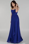 Load image into Gallery viewer, La Merchandise LAY7156 Simple Convertible Bridesmaids Chiffon Dresses - ROYAL BLUE - LA Merchandise