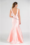 Load image into Gallery viewer, La Merchandise LAY7590 Sleeveless High low rhinestone mikado dress - - LA Merchandise