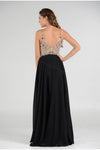 Load image into Gallery viewer, La Merchandise LAY7826 Long Detailed Halter Chiffon Formal Prom Dress - - LA Merchandise