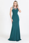 Load image into Gallery viewer, La Merchandise LAY8148 Mermaid Simple Formal Bridesmaid Dress - GREEN - LA Merchandise