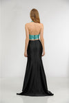 Load image into Gallery viewer, La Merchandise LAY8294 2 Piece Set Halter sequins top &amp; long skirt - - LA Merchandise