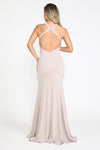 Load image into Gallery viewer, La Merchandise LAY8298 Sexy Back Simple Prom Long Bridesmaids Dress - - LA Merchandise