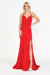 Load image into Gallery viewer, La Merchandise LAY8360 Sexy Simple Stretchy Open Back Formal Gown - RED - LA Merchandise