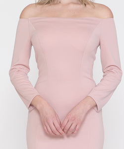 La Merchandise LAY8378 Modest Long Sleeve Simple Bridesmaids Dresses - - LA Merchandise