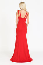 Load image into Gallery viewer, La Merchandise LAY8392 Simple Fitted Formal Evening Bridesmaids Gown - - LA Merchandise