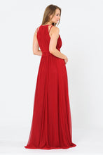 Load image into Gallery viewer, La Merchandise LAY8396 Halter Plus Size Ruched Bridesmaids Long Dress - - LA Merchandise