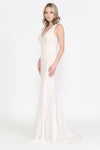 Load image into Gallery viewer, La Merchandise LAY8496 Elegant Bridal Sleeveless Lace Wedding Gown - - LA Merchandise