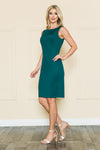 Load image into Gallery viewer, La Merchandise LAY8522 Sleeveless Cocktail Knee Length Midi MOB Dress - EMERALD GREEN - LA Merchandise
