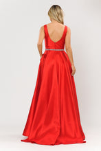Load image into Gallery viewer, La Merchandise LAY8678 Mikado Sleeveless A-Line Formal Evening Gown - - LA Merchandise