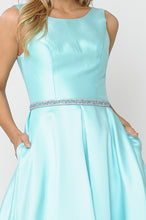 Load image into Gallery viewer, La Merchandise LAY8678 Mikado Sleeveless A-Line Formal Evening Gown - - LA Merchandise