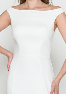 La Merchandise LAY8724B Off White Off Shoulder Bridal Wedding Dress - - LA Merchandise