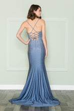 Load image into Gallery viewer, La Merchandise LAY8892 Sexy Open Back Bodycon Prom Dress with Slit - - LA Merchandise