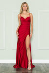 Load image into Gallery viewer, La Merchandise LAY8896 Simple Sexy Bodycon Stretchy Formal Prom Gown - RED - LA Merchandise