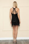Load image into Gallery viewer, La Merchandise LAY8972 Sequin Special Occasion Short Prom Party Dress - - LA Merchandise