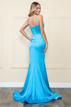 Load image into Gallery viewer, La Merchandise LAY9006 Simple Satin Long Mermaid Formal Evening Gown - - LA Merchandise