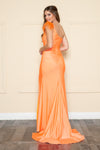 Load image into Gallery viewer, La Merchandise LAY9068 Removable Feather One Shoulder Formal Prom Gown - - LA Merchandise