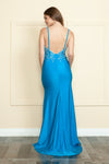 Load image into Gallery viewer, La Merchandise LAY9120 Sexy Detailed Bodycon Prom Open Back Dress Slit - - LA Merchandise