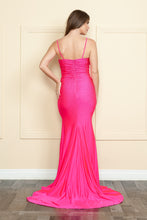 Load image into Gallery viewer, La Merchandise LAY9130 Long Stretchy Embellished Prom Bodycon Dress - - LA Merchandise