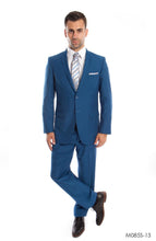 Load image into Gallery viewer, LA Merchandise LAM085SSA Men&#39;s Ultra Slim Fit Solid Suit