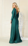 Load image into Gallery viewer, La Merchandise LAA381C Simple Stretchy Long Sleeve Bridesmaids Gowns - - LA Merchandise