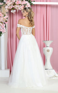 Wedding Ivory Dress - LA1866B