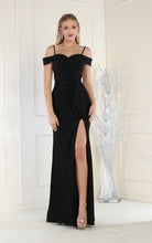 Load image into Gallery viewer, Bridesmaids Dresses With Slit - LA1870 - BLACK - LA Merchandise