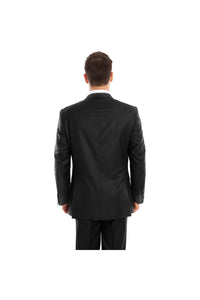 Men's Two Piece Ultra Slim Fit Solid Suit - LAM211SA - - Mens Suits LA Merchandise