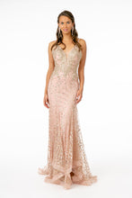 Load image into Gallery viewer, Mermaid Prom Dress - LAS2938 - ROSEGOLD - LA Merchandise