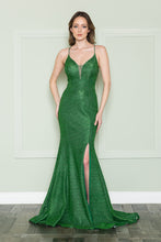 Load image into Gallery viewer, Mermaid Prom Dress - LAY8880 - EMERALD - LA Merchandise