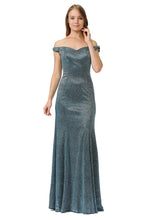 Load image into Gallery viewer, Mermaid Prom Evening Gown - LAY8482 - TEAL - LA Merchandise