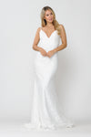 Load image into Gallery viewer, Mermaid Wedding Dress - LAY8590B - OFF WHITE - LA Merchandise