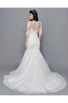 Load image into Gallery viewer, La Merchandise LADK418 Long Sleeve Mermaid Wedding Wholesale Dress - - LA Merchandise