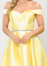 Load image into Gallery viewer, Mikado Homecoming Dresses - LAY7984 - - LA Merchandise