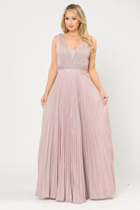 Modern Mother Of The Bride Dress - LAY8600 - ROSEGOLD - LA Merchandise