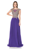 Load image into Gallery viewer, Modern Mother Of The Bride Dress - LN8123 - PURPLE - LA Merchandise