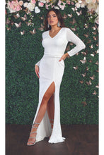 Load image into Gallery viewer, Modest Wedding Dress - LA1843B - IVORY - LA Merchandise