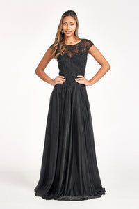 Mother Of The Bride Dress - LAS3068 - BLACK - LA Merchandise