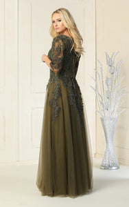 Mother Of The Bride Long Dress - LA1859 - - LA Merchandise