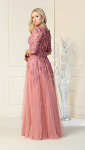 Mother Of The Bride Long Dress - LA1859 - - LA Merchandise