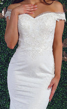 Load image into Gallery viewer, Off Shoulder Long Formal Gown - LA7879 - - Dress LA Merchandise