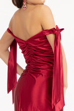 Load image into Gallery viewer, Off Shoulder Satin Mermaid Dress - LAS3059 - - Dresses LA Merchandise