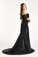 Load image into Gallery viewer, Off Shoulder Satin Mermaid Dress - LAS3059 - - Dresses LA Merchandise