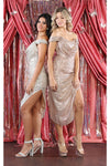 Load image into Gallery viewer, La Merchandise LA1914 Knee Length Sequin Wholesale Short Hoco Dress - - LA Merchandise