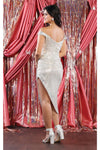 Load image into Gallery viewer, La Merchandise LA1914 Knee Length Sequin Wholesale Short Hoco Dress - - LA Merchandise