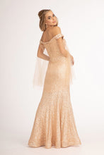 Load image into Gallery viewer, Off The Shoulder Sequined Dress - LAS3054 - - LA Merchandise