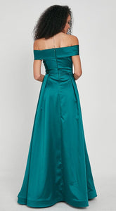 Off The Shoulder Wedding Dress - LAP1229B - - LA Merchandise