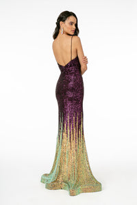 Ombre Prom Dress - LAS2899 - - LA Merchandise